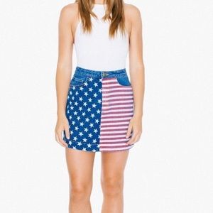 NWT american apparel usa skirt